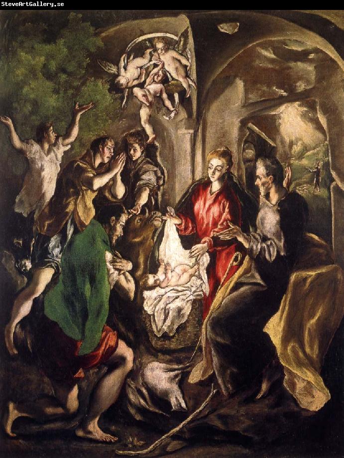 El Greco The Adoratin of the Shepherds